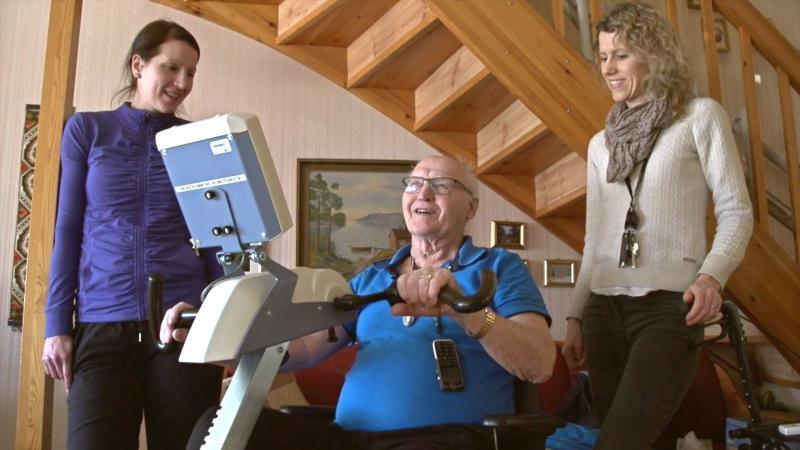 Ola uses Motiview for rehabilitation at home image